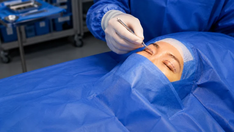 Double Eyelid Surgery (Blepharoplasty)