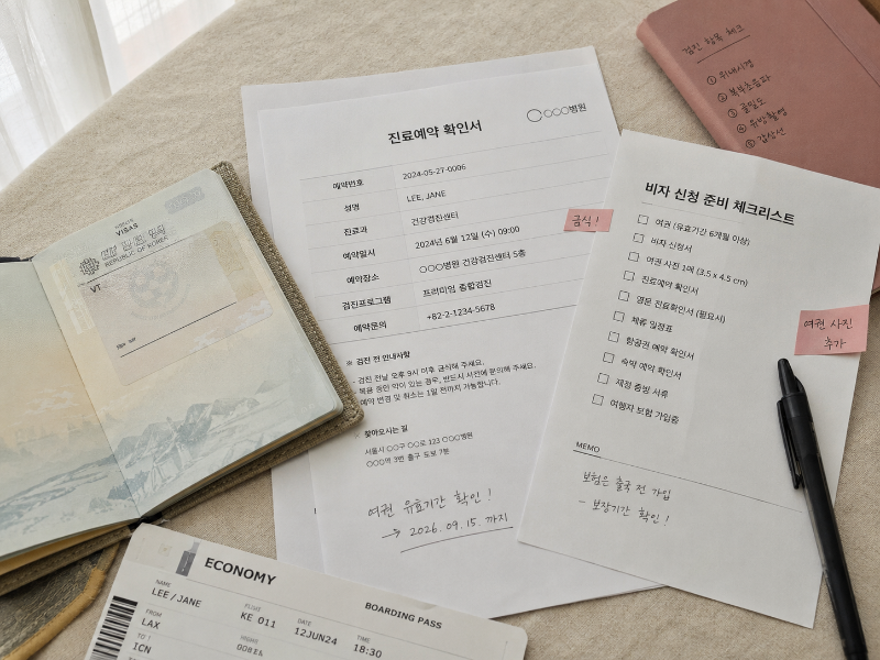 Medical visa documentation and partner-clinic invitation letter for Korea travel