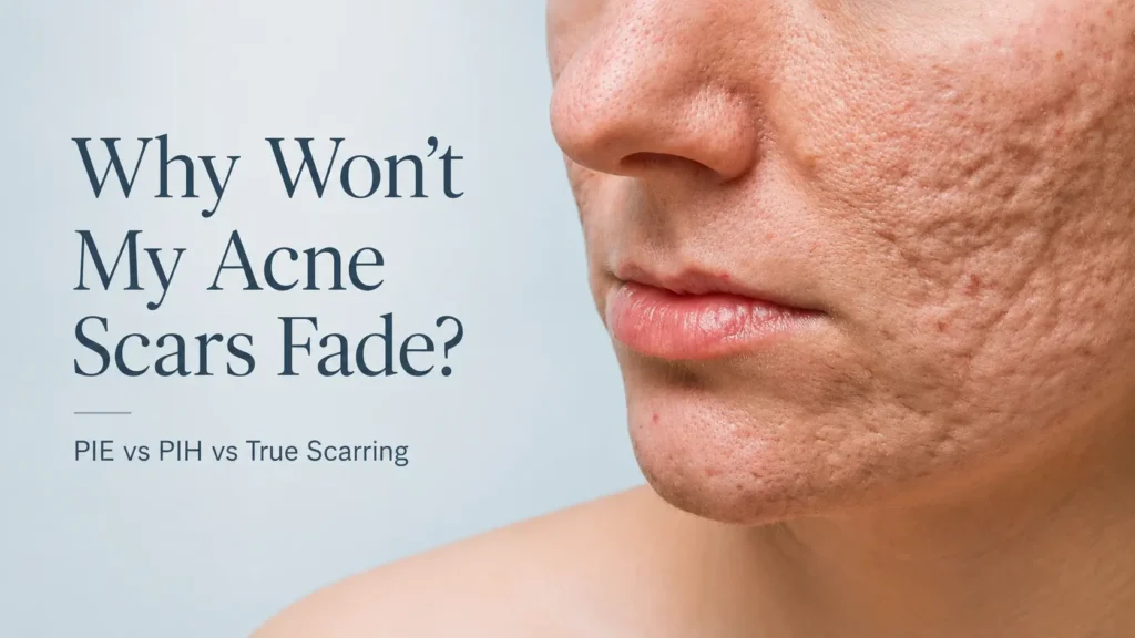 Why Won’t My Acne Scars Fade? Here’s What’s Going On