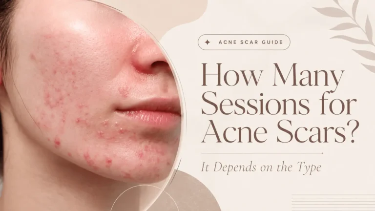 How Many Sessions for Acne Scars? It Depends on the Type