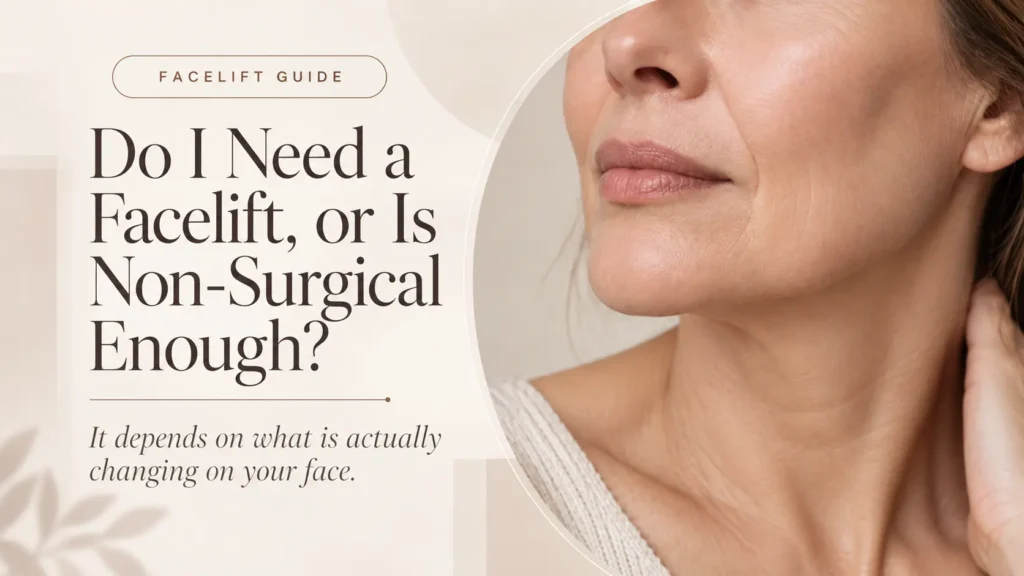 Do I Need a Facelift, or Is Non-Surgical Enough?
