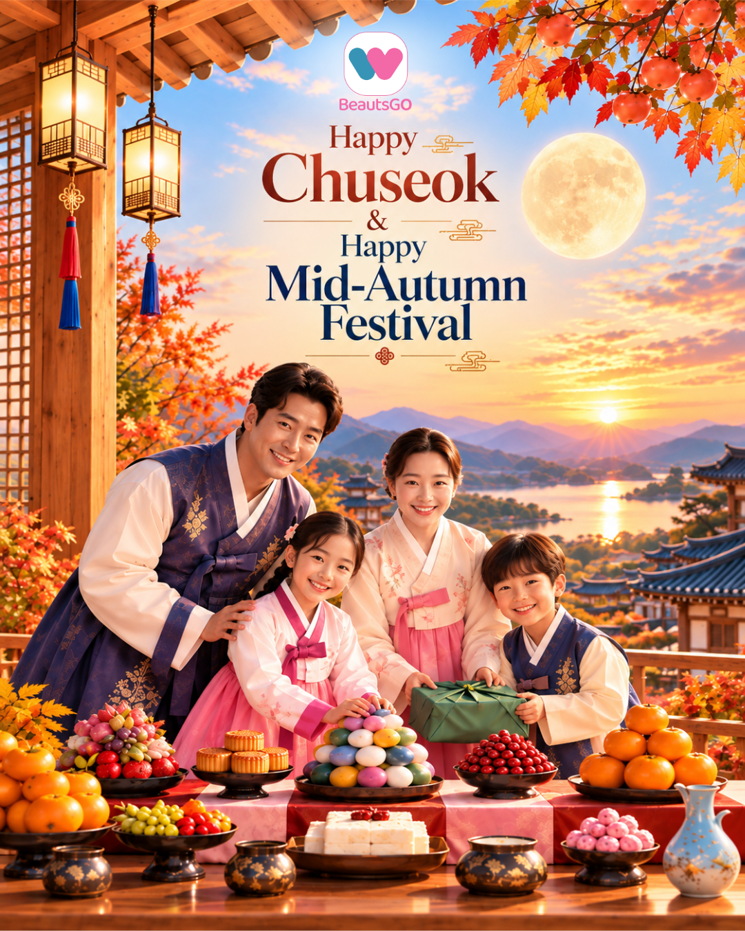 Happy Chuseok & Happy Mid-Autumn Festival