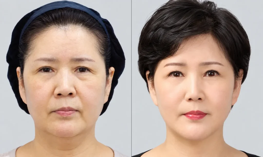 Deep plane facelift in south korea