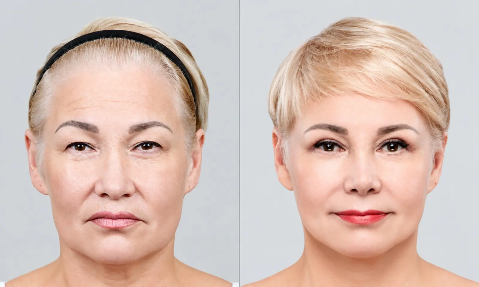 Deep plane before and after